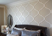 Feature mould - custom made decorative panels for the home, office or commercial space.
